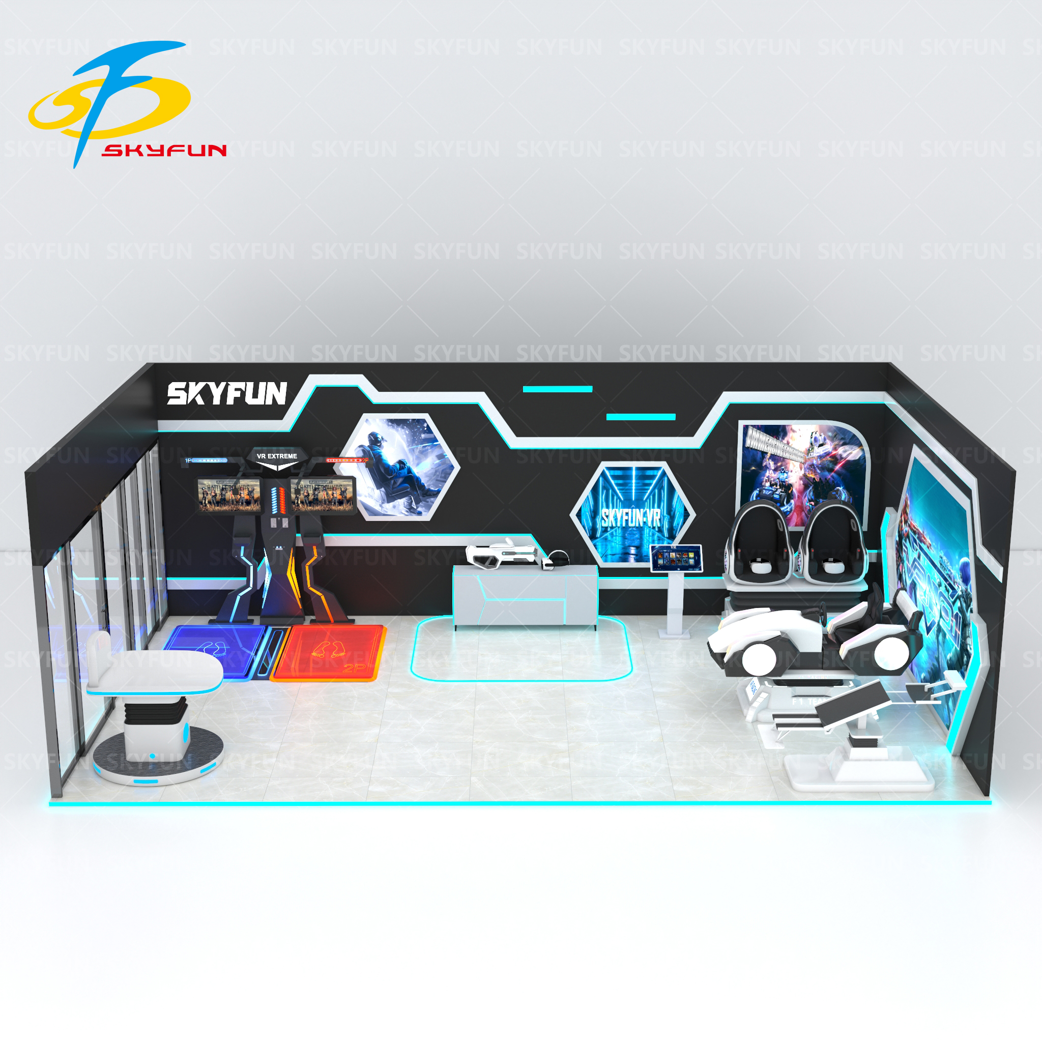 virtual reality game park