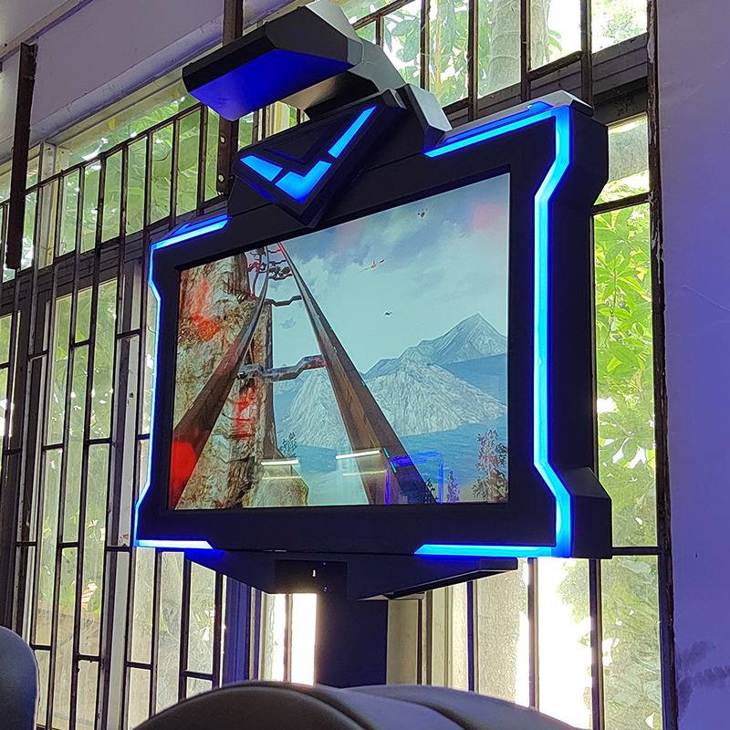 Intro to 9d vr 4seats cinema Multi Person VR Cinema SKYFUN 12