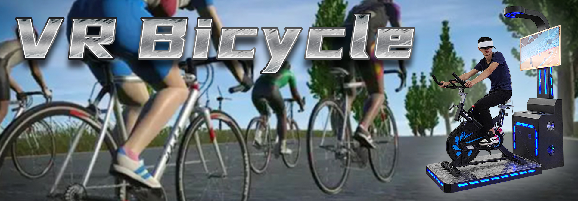 Riding Simulator VR Fitness Equipment VR Bicycle Simulator 2