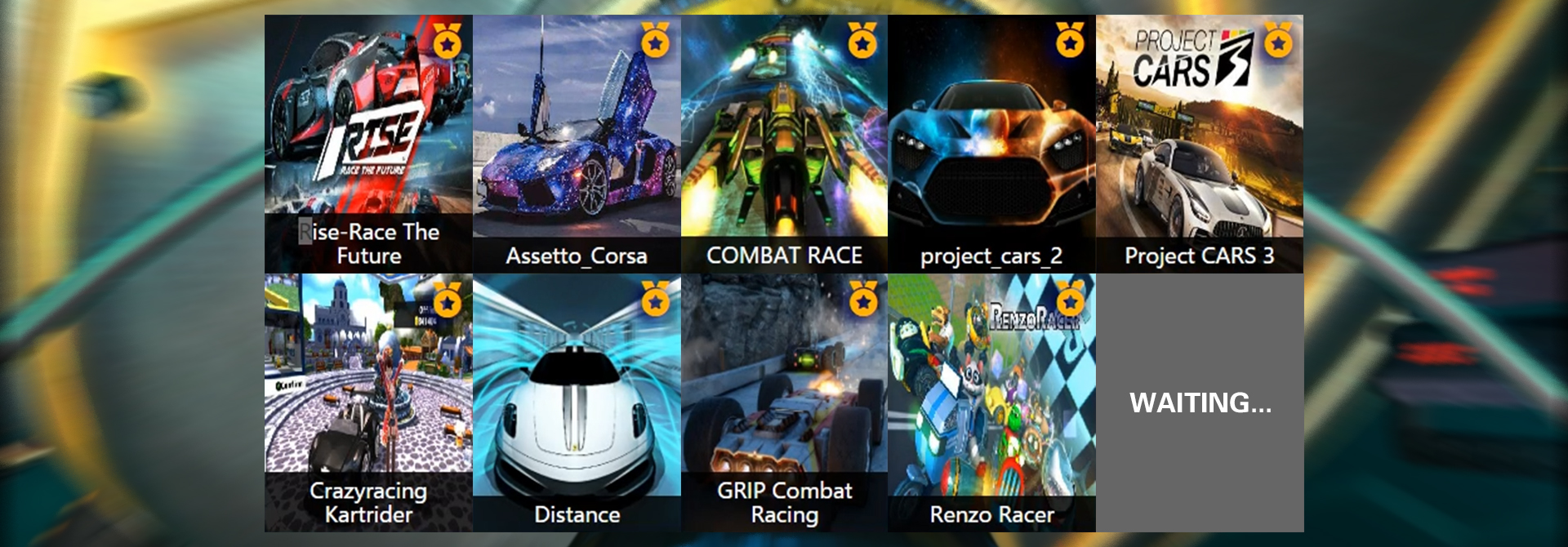 9d vr racing car games