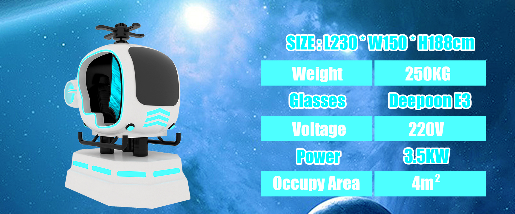 9D VR Flight Simulator Supplier, Helicopter Simulator VR | SKYFUN 14