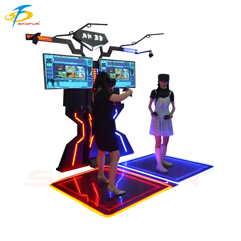 Best VR Game Machine Supplier 2 Player HTC Vive VR Battle Simulator 7