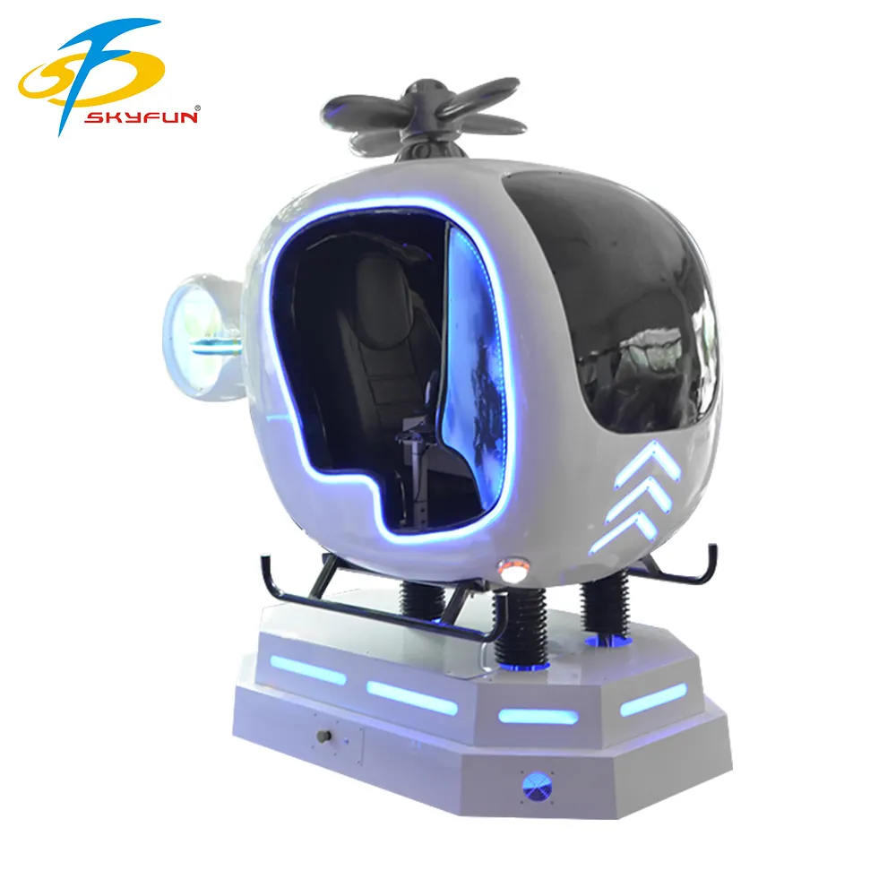 VR Helicopter Flight Simulator - Immersive 9D Experience1 3