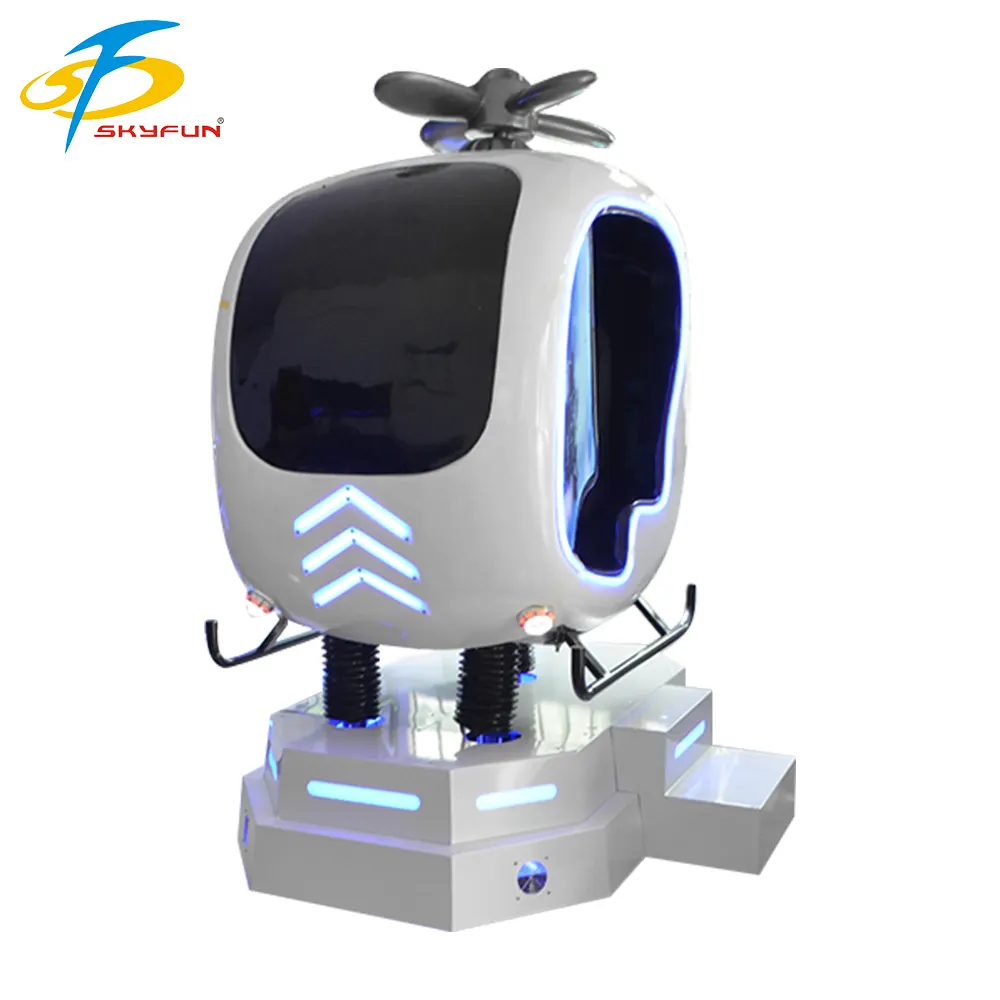 VR Helicopter Flight Simulator - Immersive 9D Experience1 4