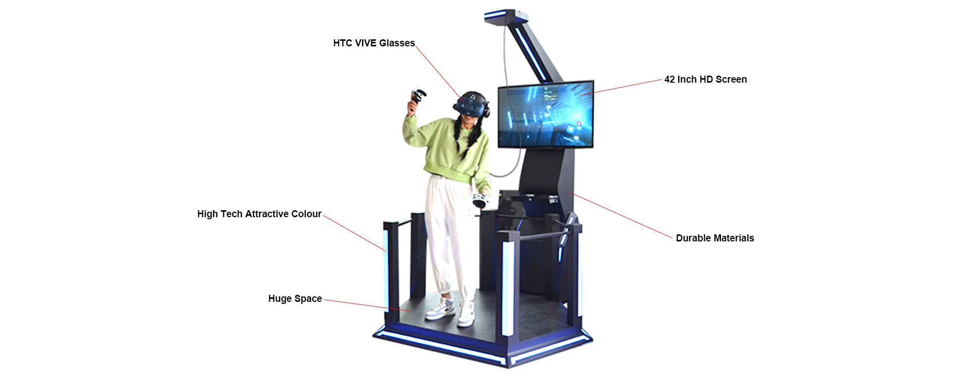 China HTC Mini Standing VR Machine manufacturers - SKYFUN 3