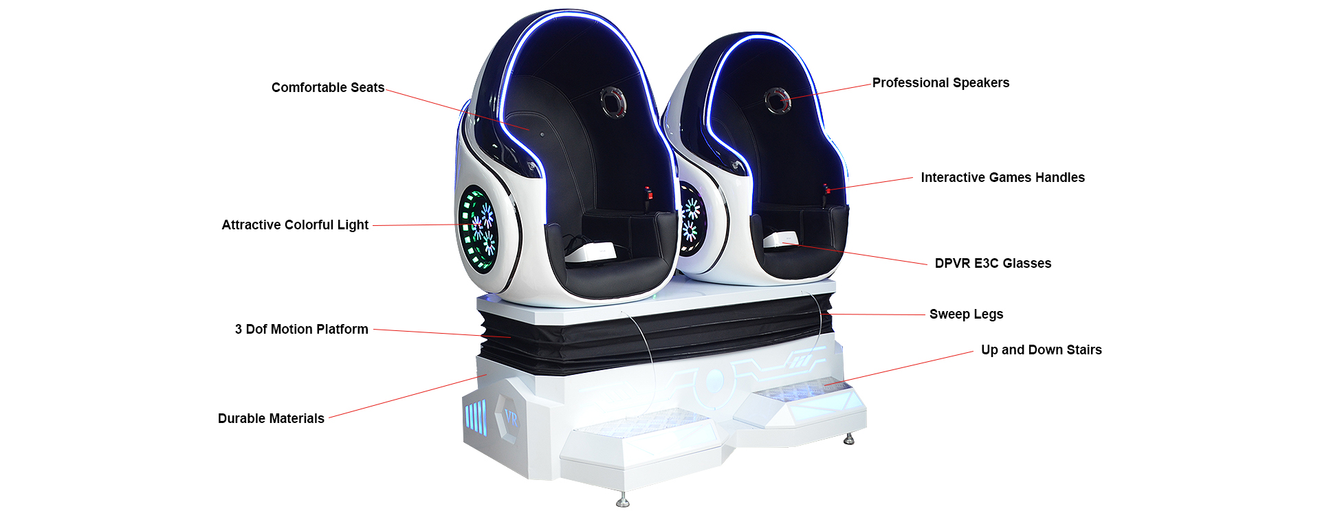 Best 9D VR egg chair Factory Price - SKYFUN 3