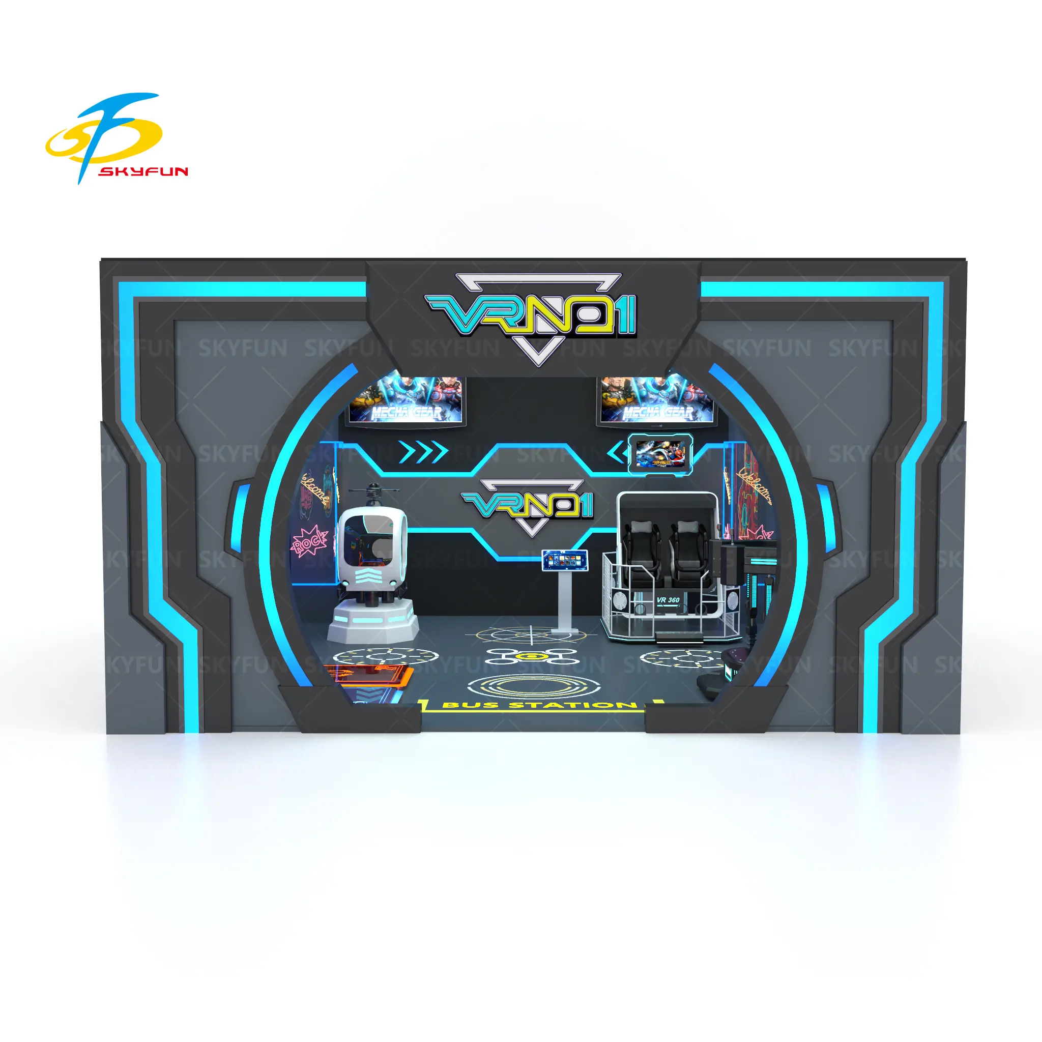 Custom virtual reality theme park supplier | SKYFUN 5