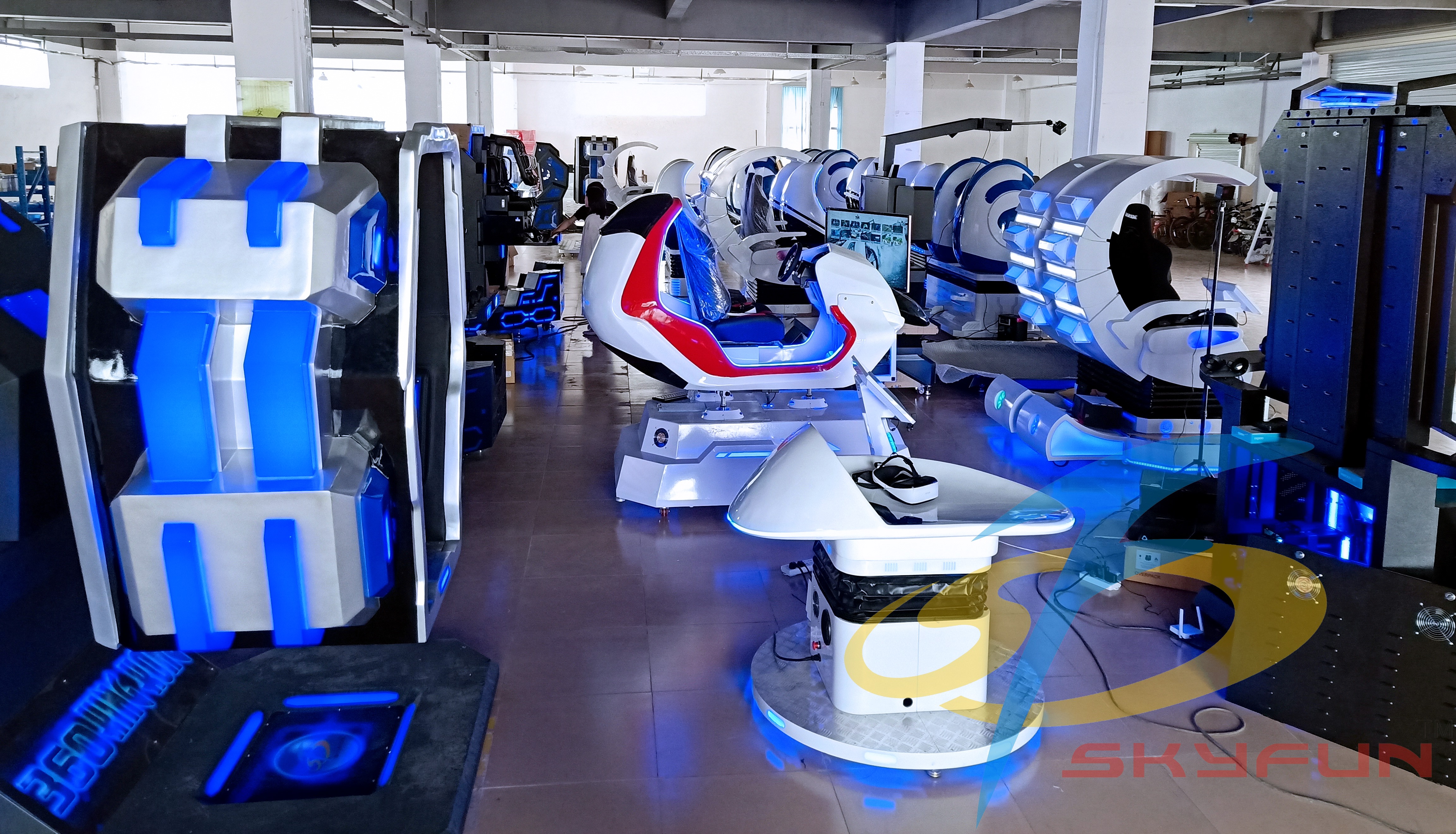 SKYFUN 448 square meter VR amuement park VR game park-Top 9D VR theme park supplier 16