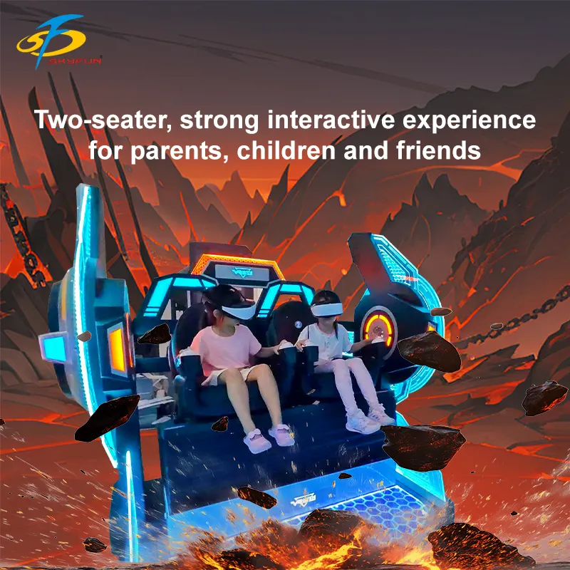 Fun Time Machine - 2 Seat VR Cinema with Advanced Motion Technology 3