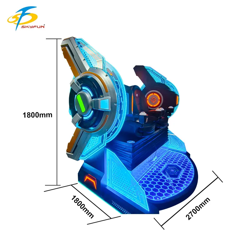 Fun Time Machine - 2 Seat VR Cinema with Advanced Motion Technology 2