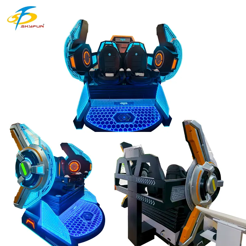 Fun Time Machine - 2 Seat VR Cinema with Advanced Motion Technology 4