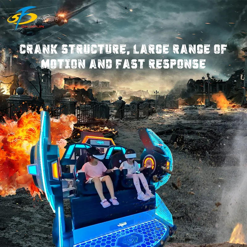 Fun Time Machine - 2 Seat VR Cinema with Advanced Motion Technology 5