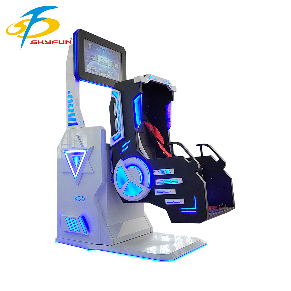 Popular 9D Virtual reality game machine360 degree vr chair 360 vr simulator-VR &amusement game machine supplier Skyfun