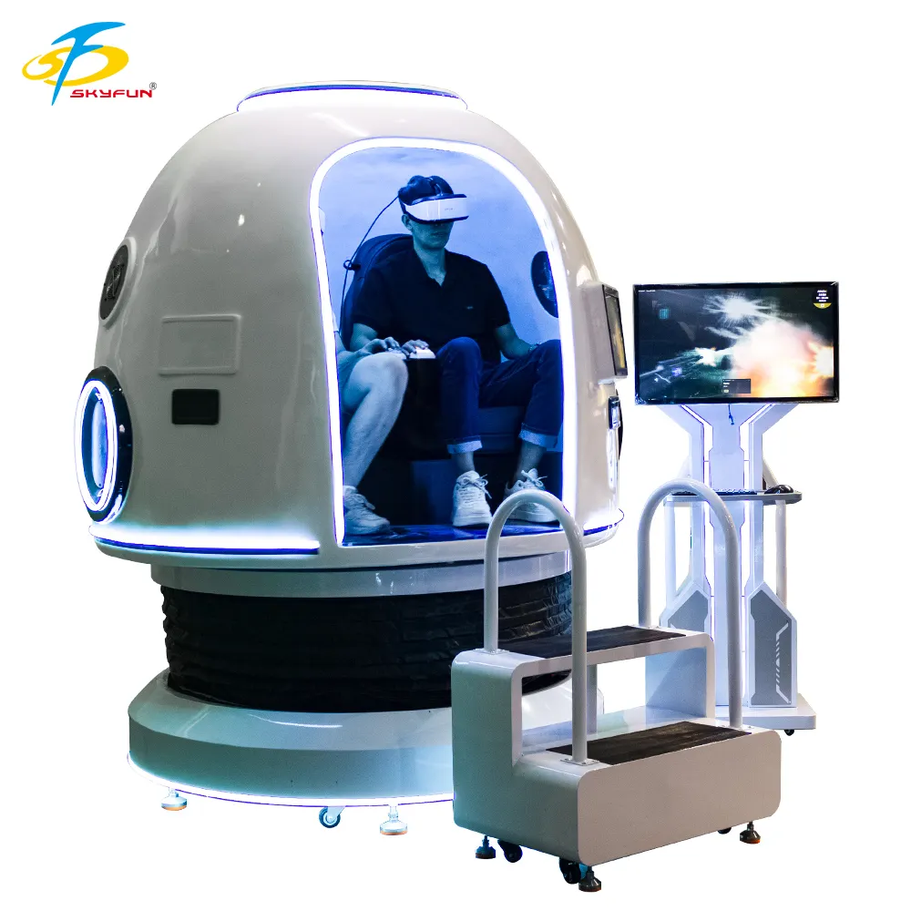 360° Rotating Space Capsule with VR Experience 6