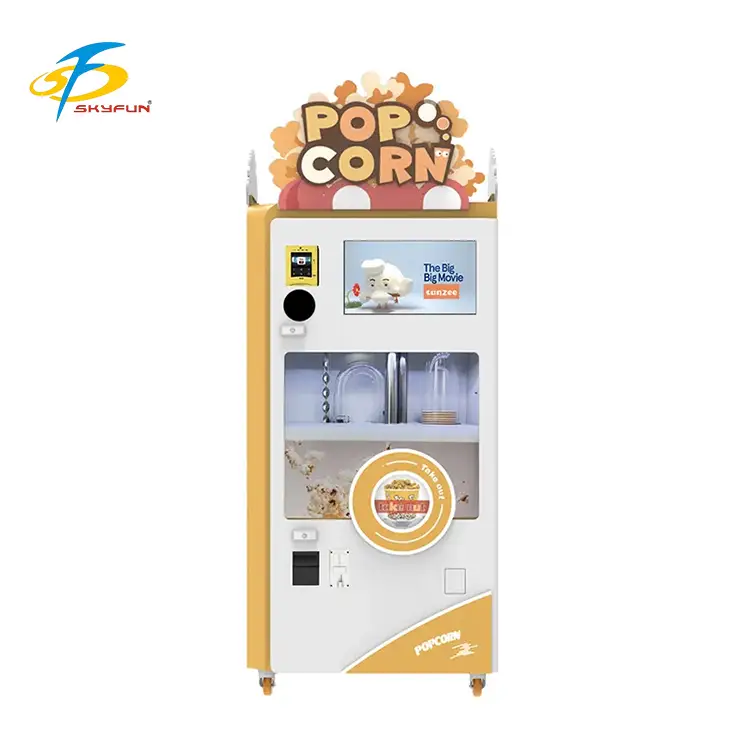 Customized New retail fully automatic popcorn machine manufacturers From China | SKYFUN 1