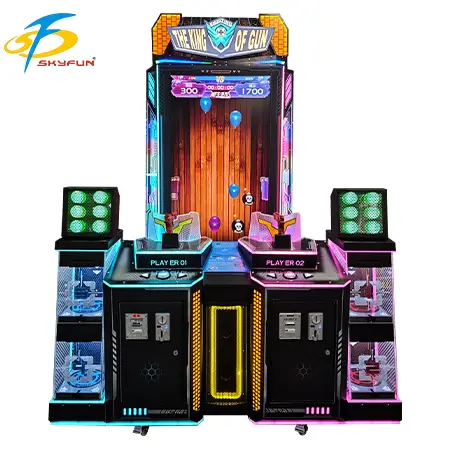 SKYFUN Gun King: Professional Arcade Shooter with Dual Metal Pistols &amp; Prize System 1