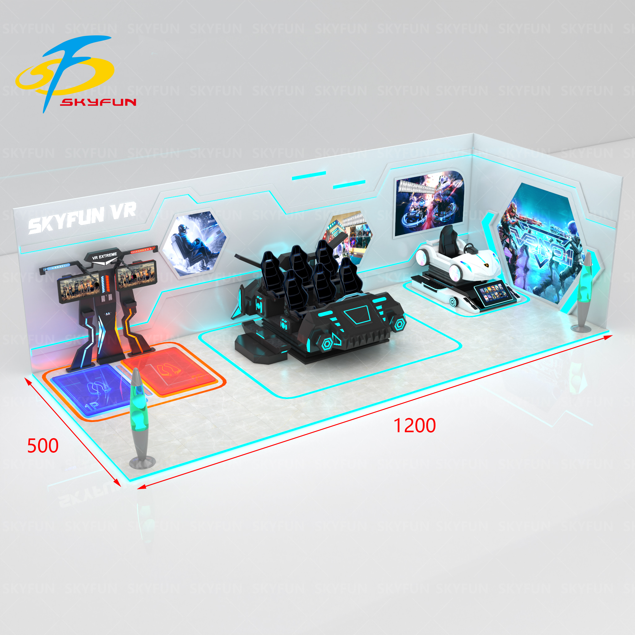 Customized 9d vr cinema manufacturers From China | SKYFUN 15