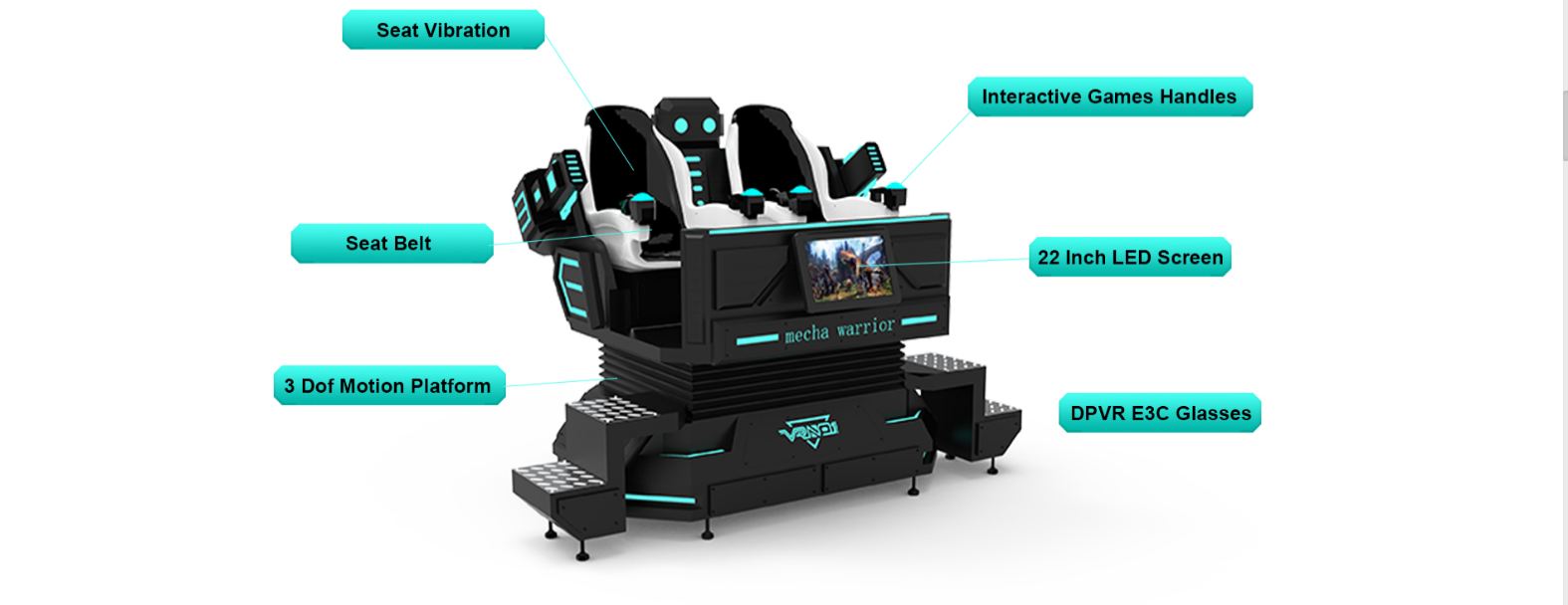 9d macha warrior simultor,vr game machine,9D VR game machine