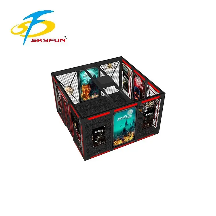 Virtual Reality Escape Room Game with AR Interaction 7
