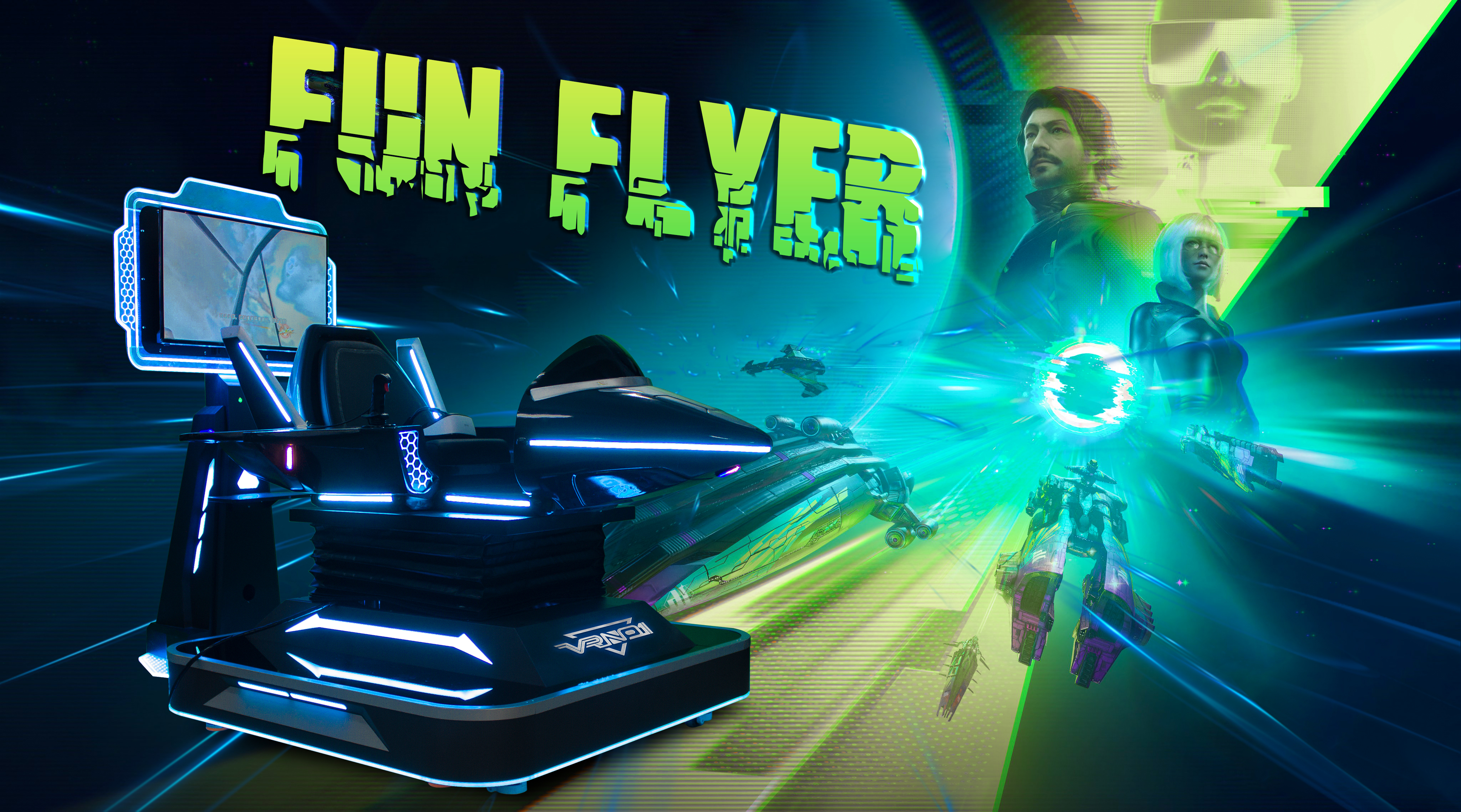Best Quality fun flyer 9D VR Flight Simulator Manufacturer | SKYFUN Company - SKYFUN 7