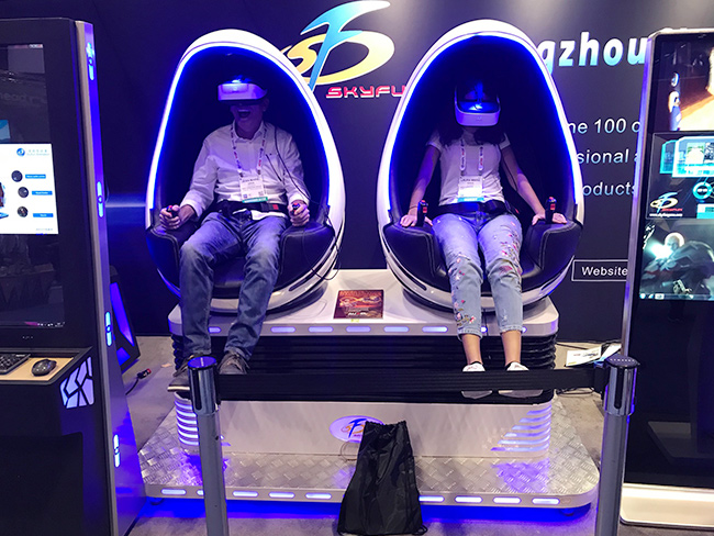 Best 9D VR egg cinema   9D vr game simulator factory price |Skyfun 12