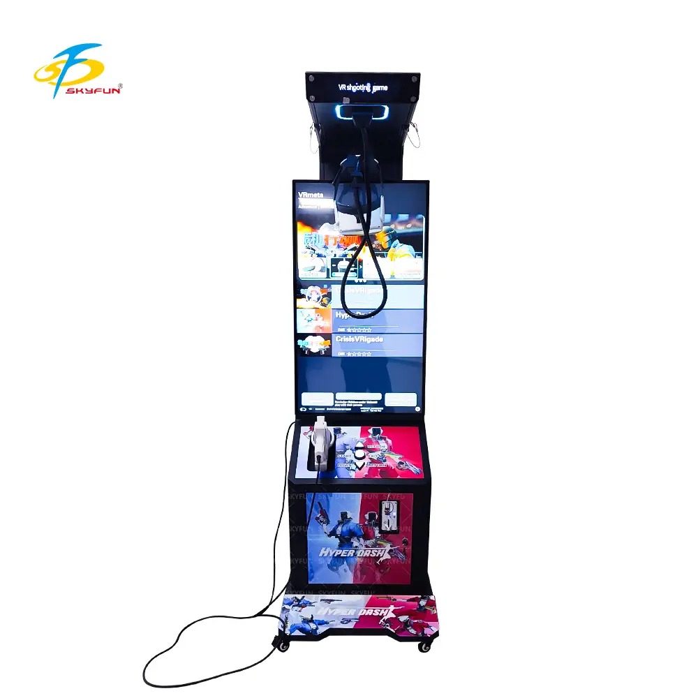 Self-service Coin Operated VR Machines Virtual Reality Arcade Games VR amusement Machine 1