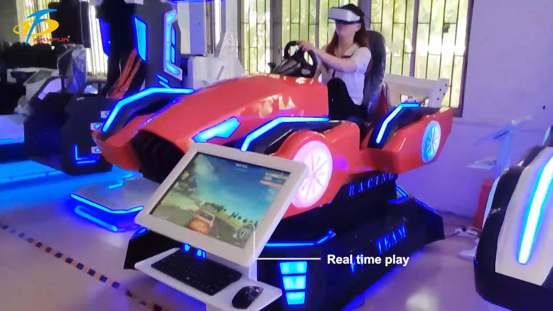 Racing Car Racing Game Simulator 9D VR Racing Car 11