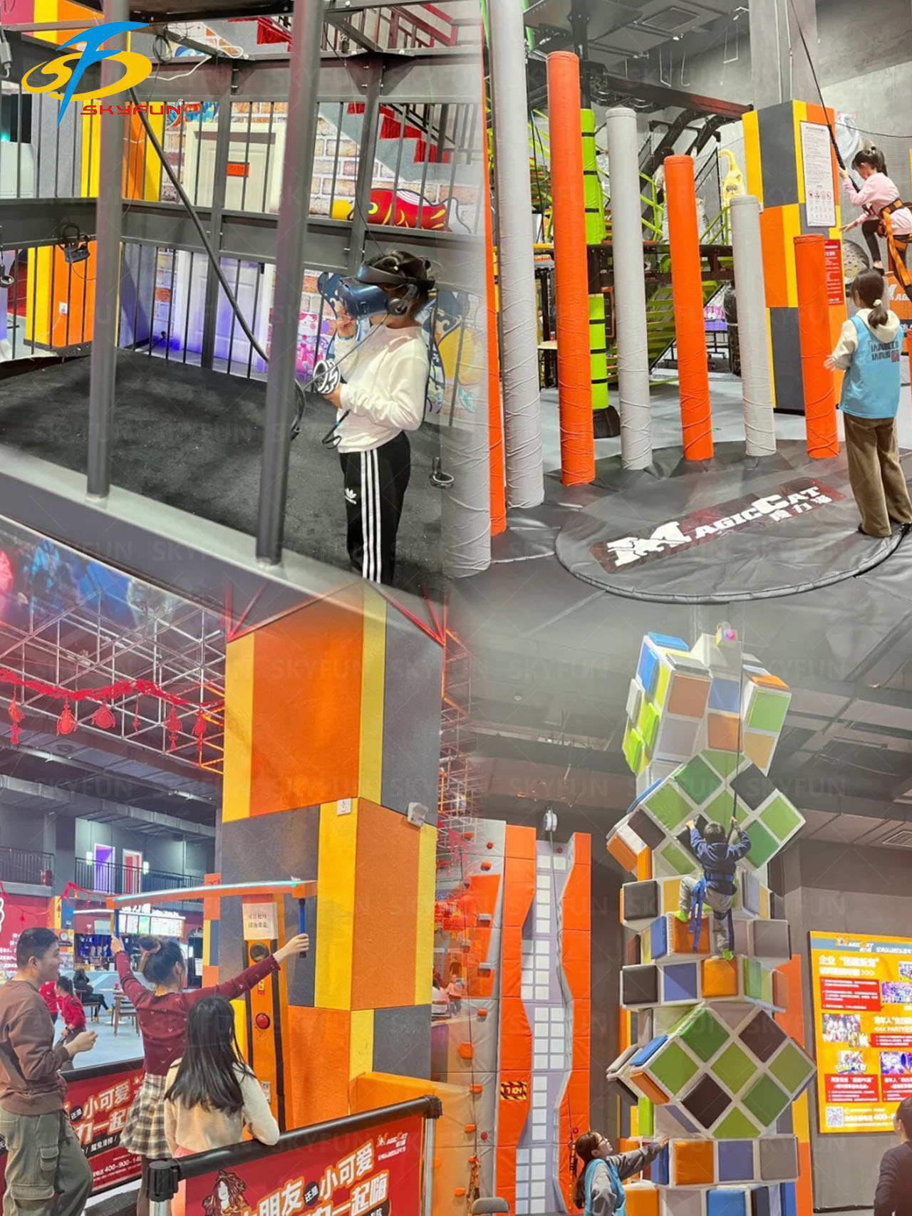 Unlimited excitement, a large indoor playground in Ningbo, China detonates a new VR experience 2