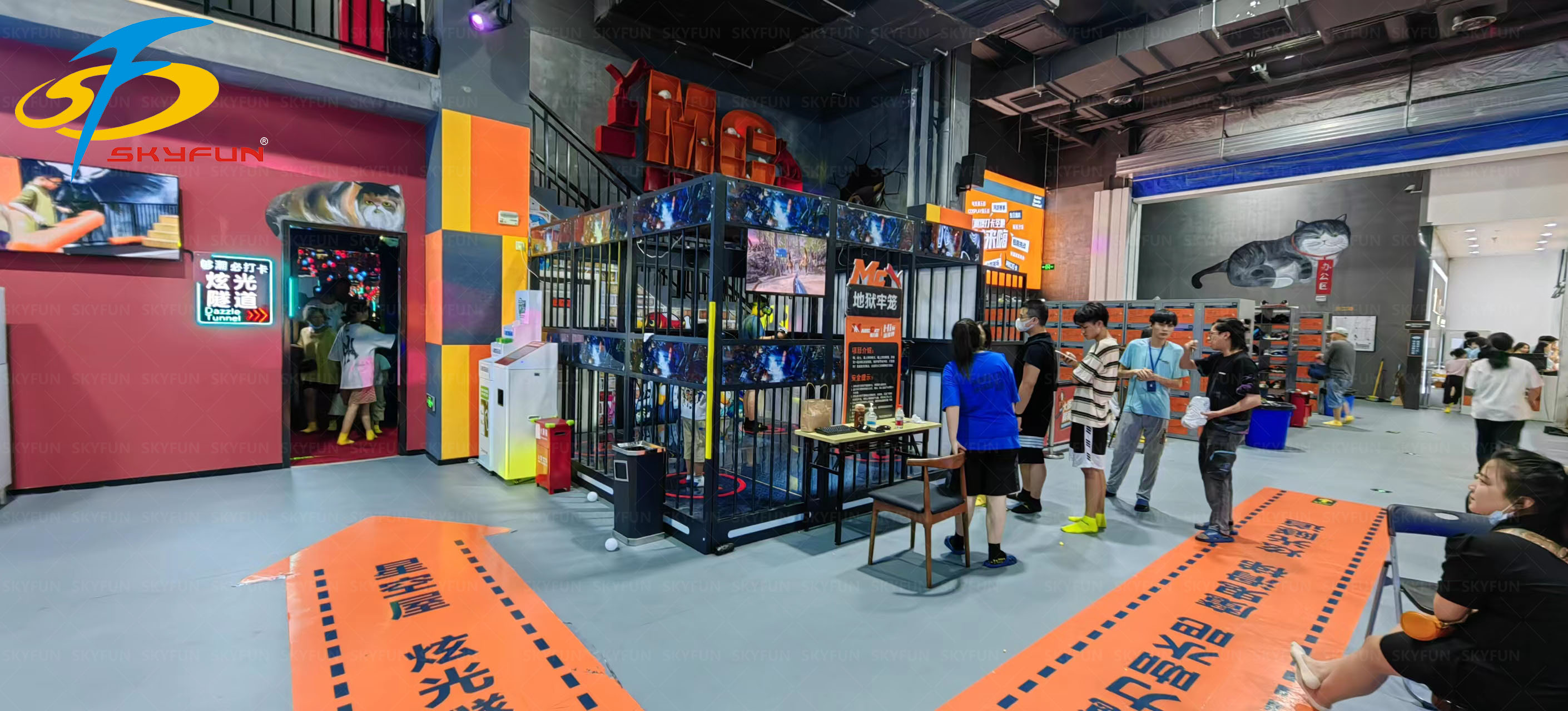 Unlimited excitement, a large indoor playground in Ningbo, China detonates a new VR experience 6