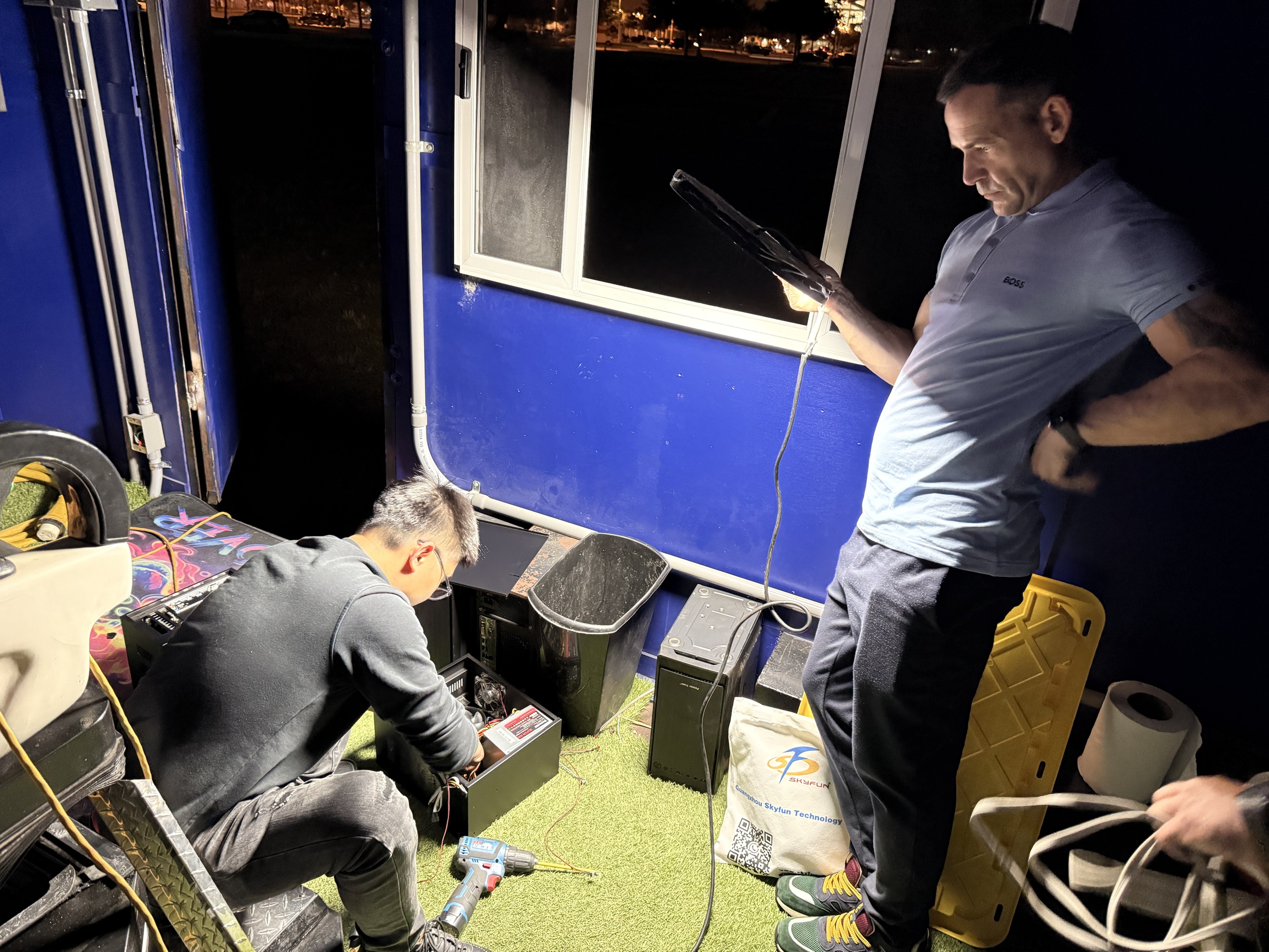 Beyond the Booth: Skyfun’s Midnight Parking Lot Rescue Following IAAPA Expo 2