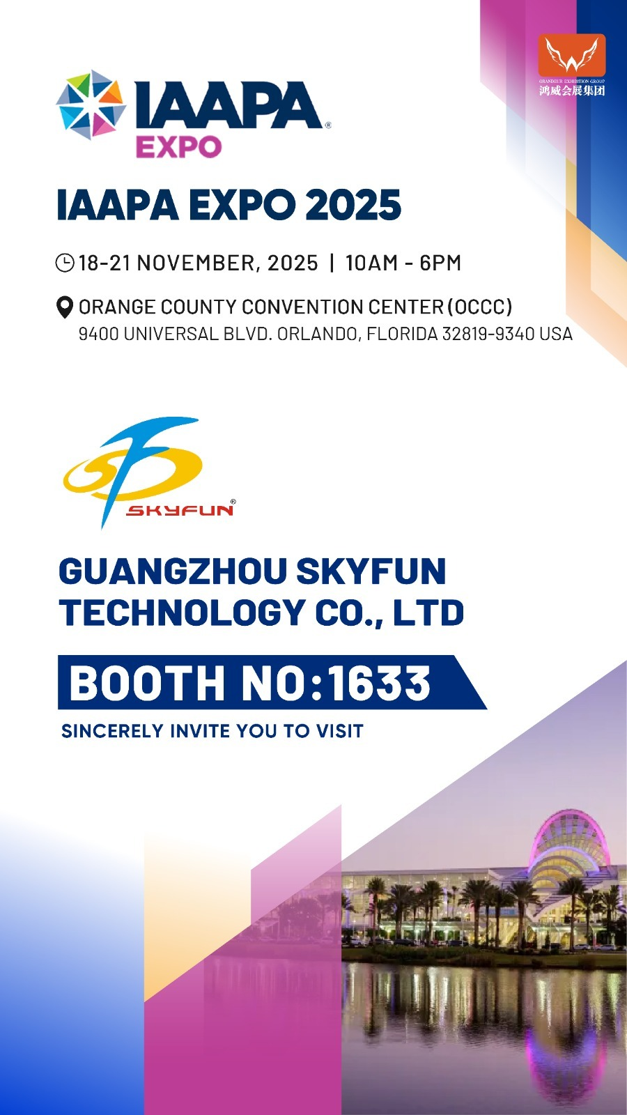 IAAPA Expo 2025: Skyfun Invites You to Discover High-Revenue VR & Vending Innovations at Booth 1633 1