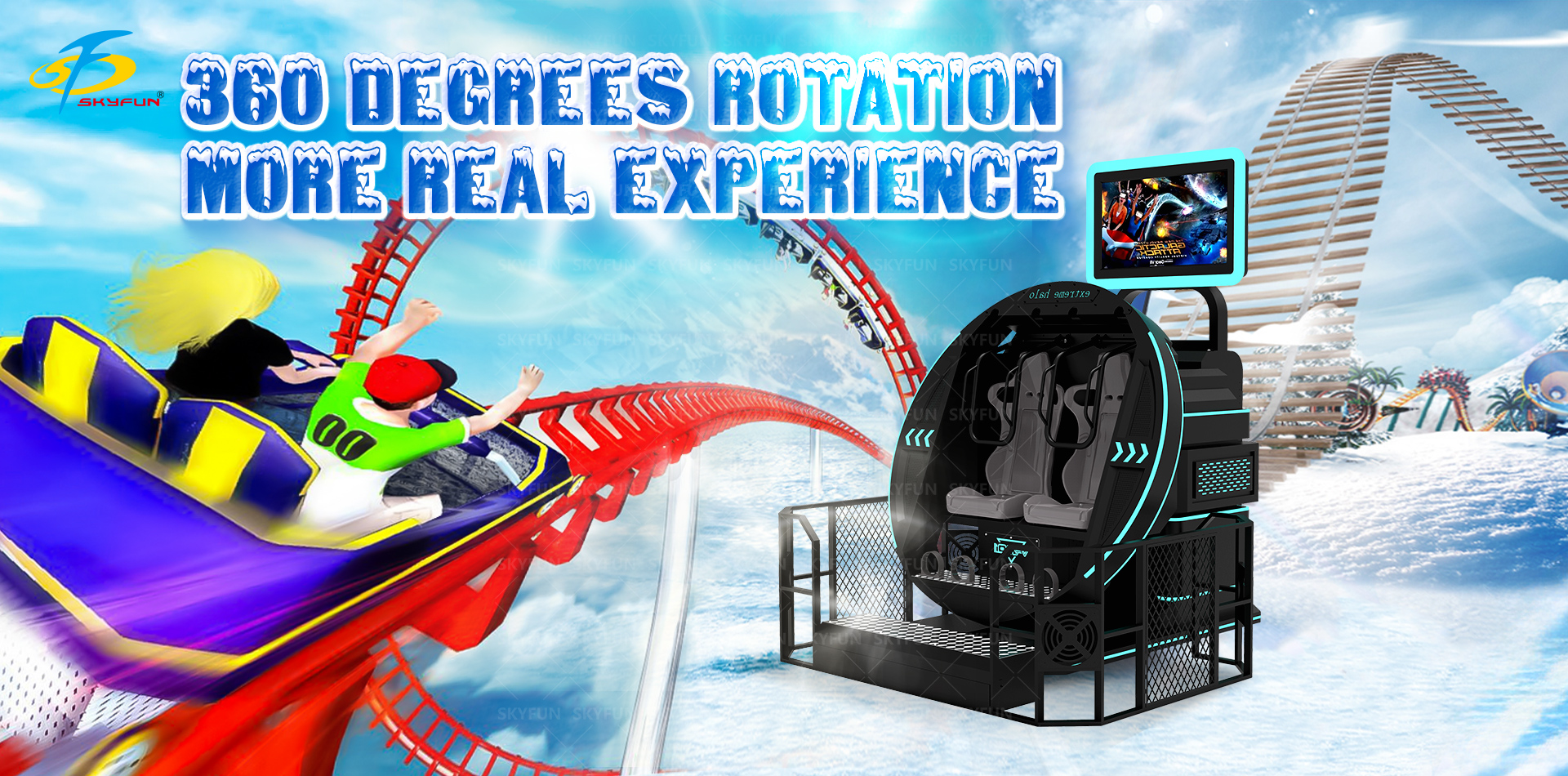 About 360 VR Simulator 360 VR motion chair introduction 3