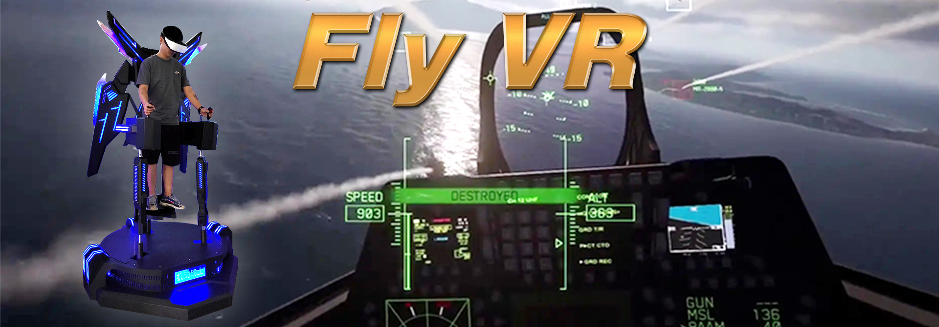 SkyFun VR Flight Simulator Solutions: Fly VR and VR Airplane for Every Venue 1