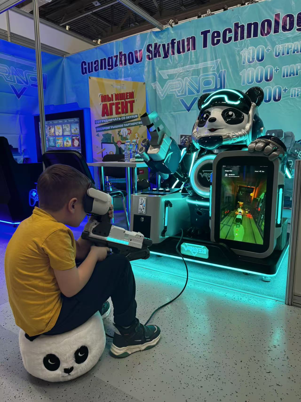 SkyFun Shines at Moscow RAAPA Amusement Expo – A Major Step in Global Market Expansion! 2