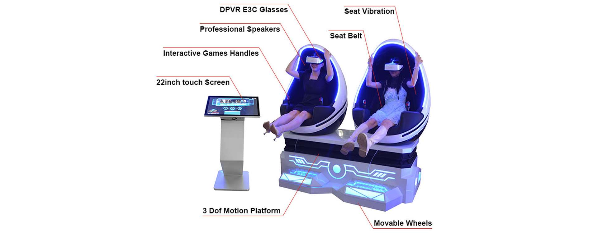 vr chair,vr egg chair,9d vr simulator,cinema simulator