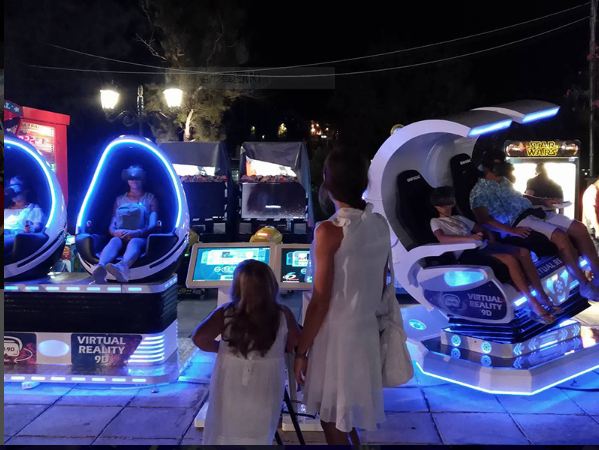 Skyfun 9D VR Cinema in Indian Amusement Park Mall 1