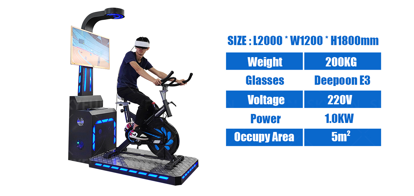 vr bicycle size