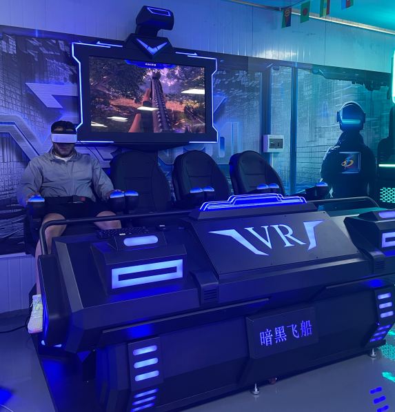 SKYFUN Customers experience 9D VR Simulator equioment 1