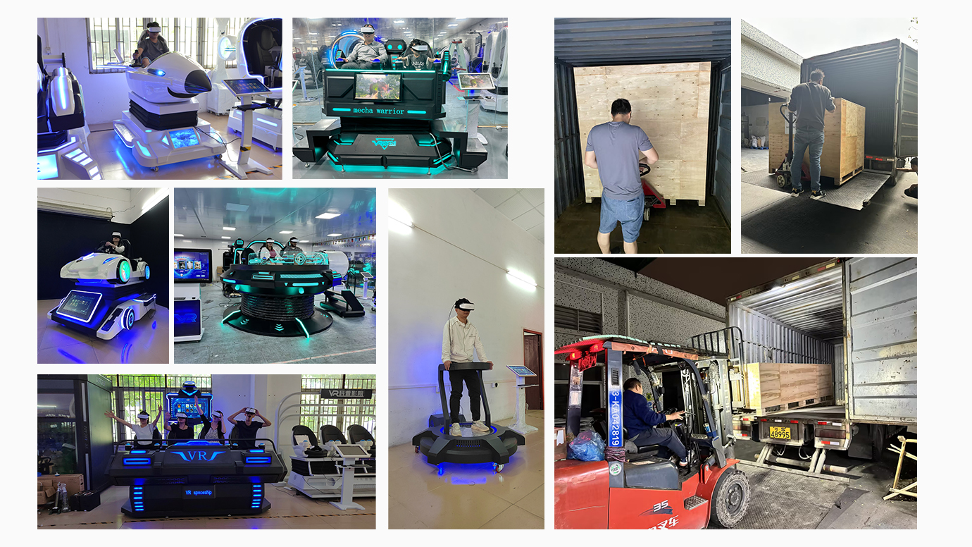 Skyfun VR &Arcade game machine ready to ship 2