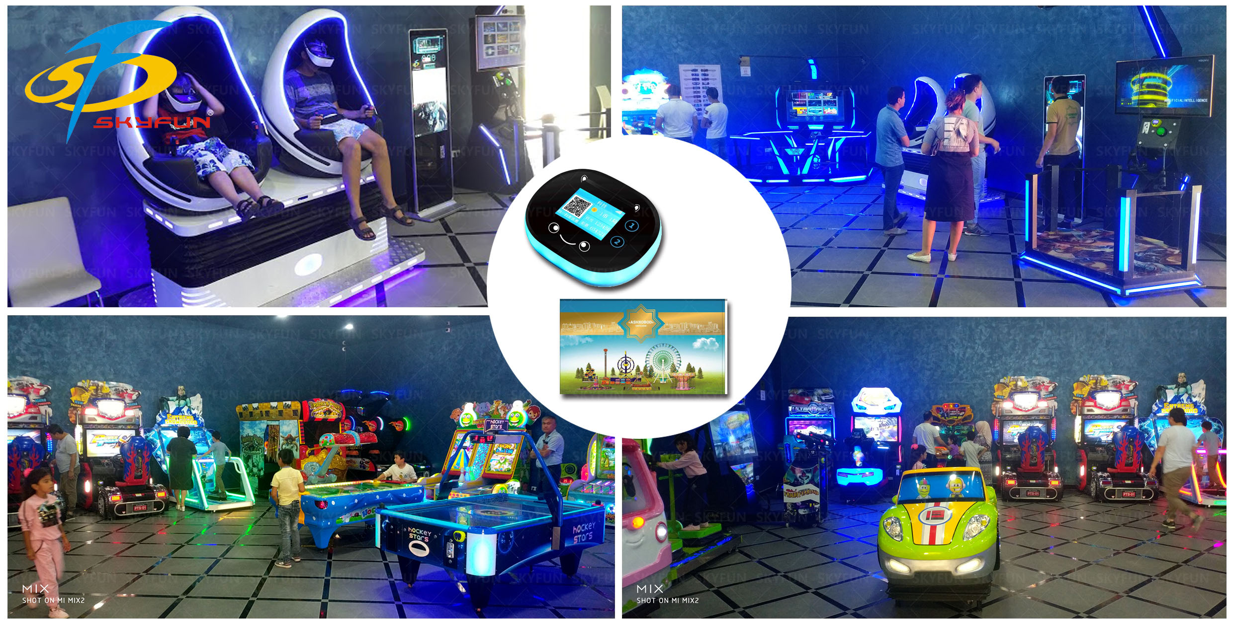 VR equipment successfully entered the large playground in Uzbekistan 4
