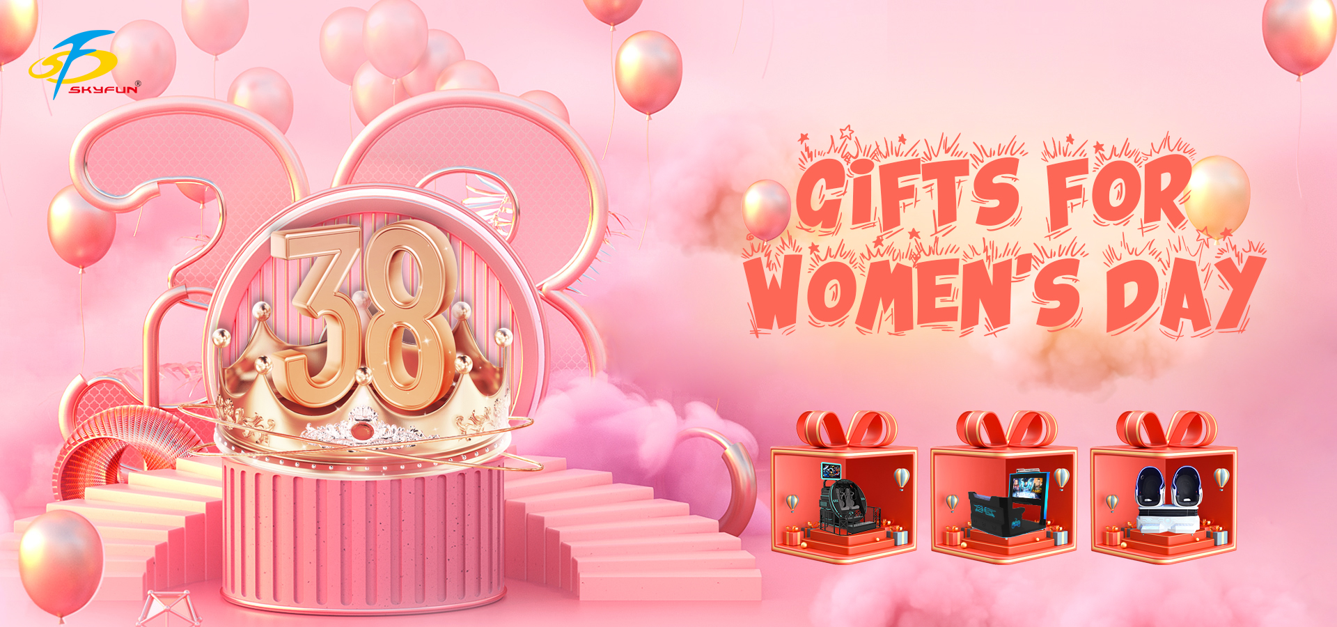 Happy women's day -SKYFUN gifts forwomen's day 1