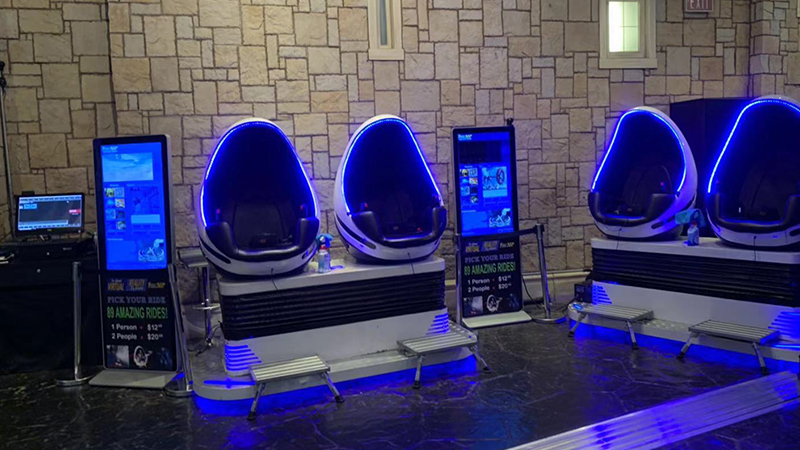 9D VR EGG CINEMA in Las Vegas USA 8