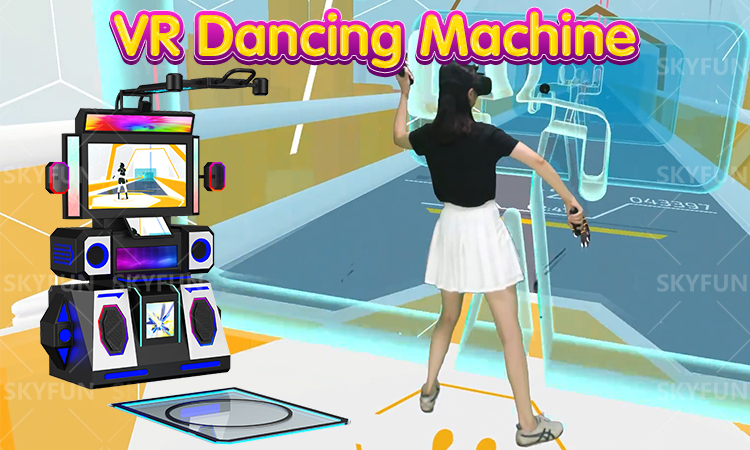 VR dancing machine ,vr arcade machine