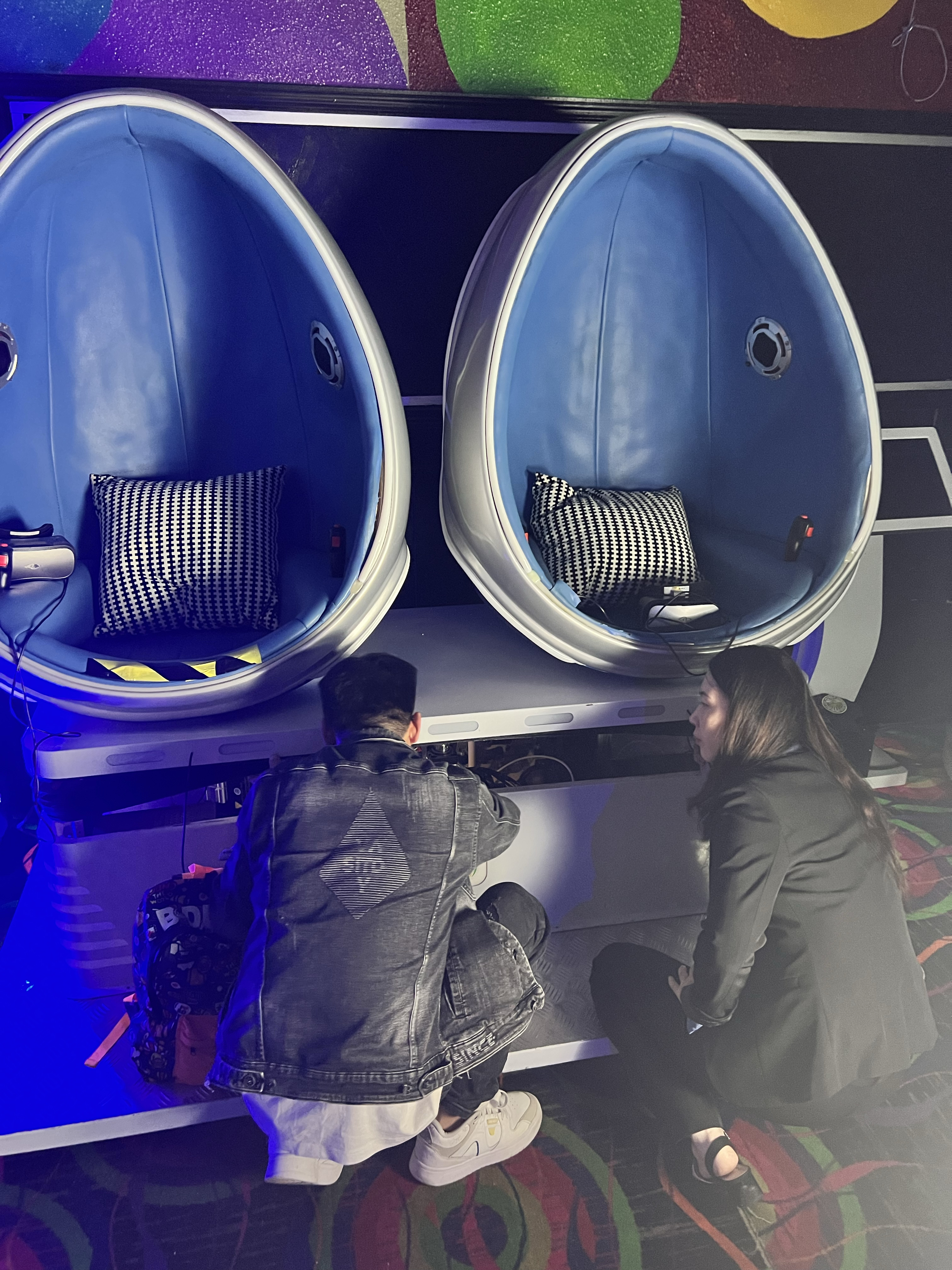 About SKYFUN VR equipment maintenance and inspection action 1