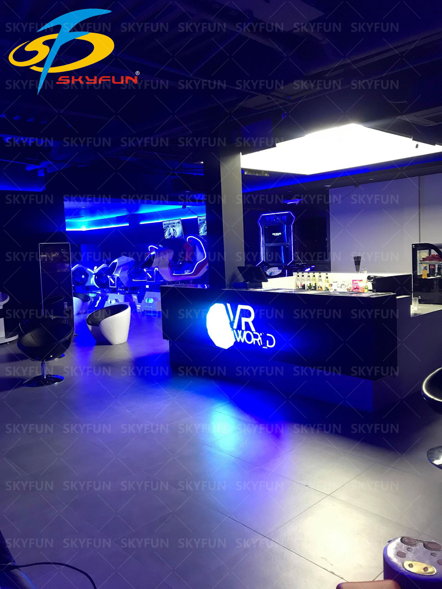 SKYFUN's equipment landed in VR park in France 1