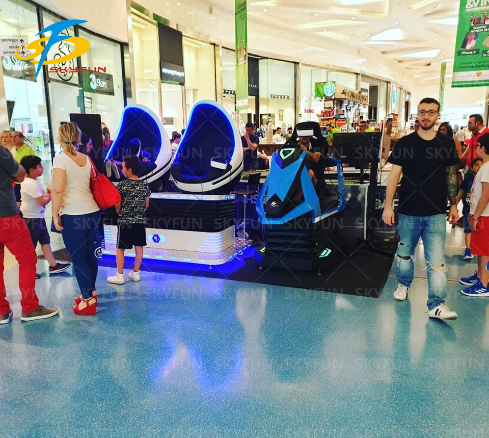 An Italian customer successfully started a business with a small cost of VR game consoles 1