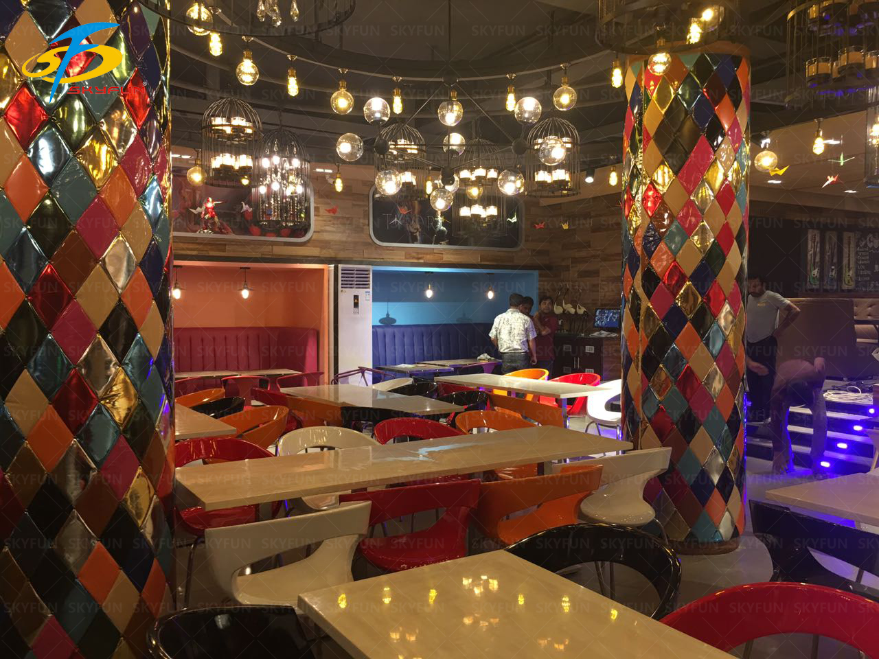 VR egg chair cinema has successfully entered Bangladesh's restaurants 1