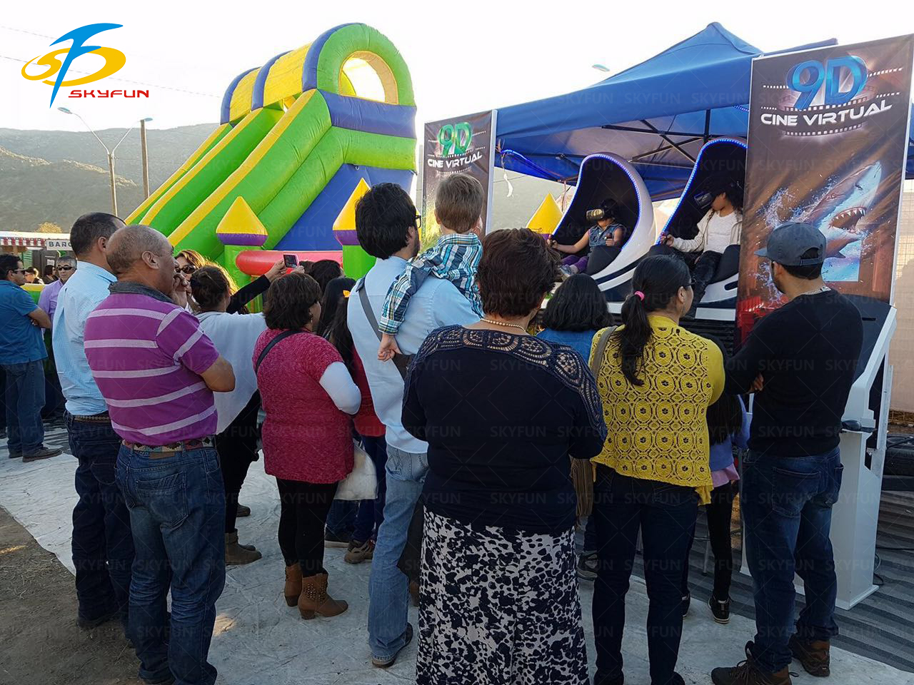 Chilean outdoor amusement park introduces VR cinema 1