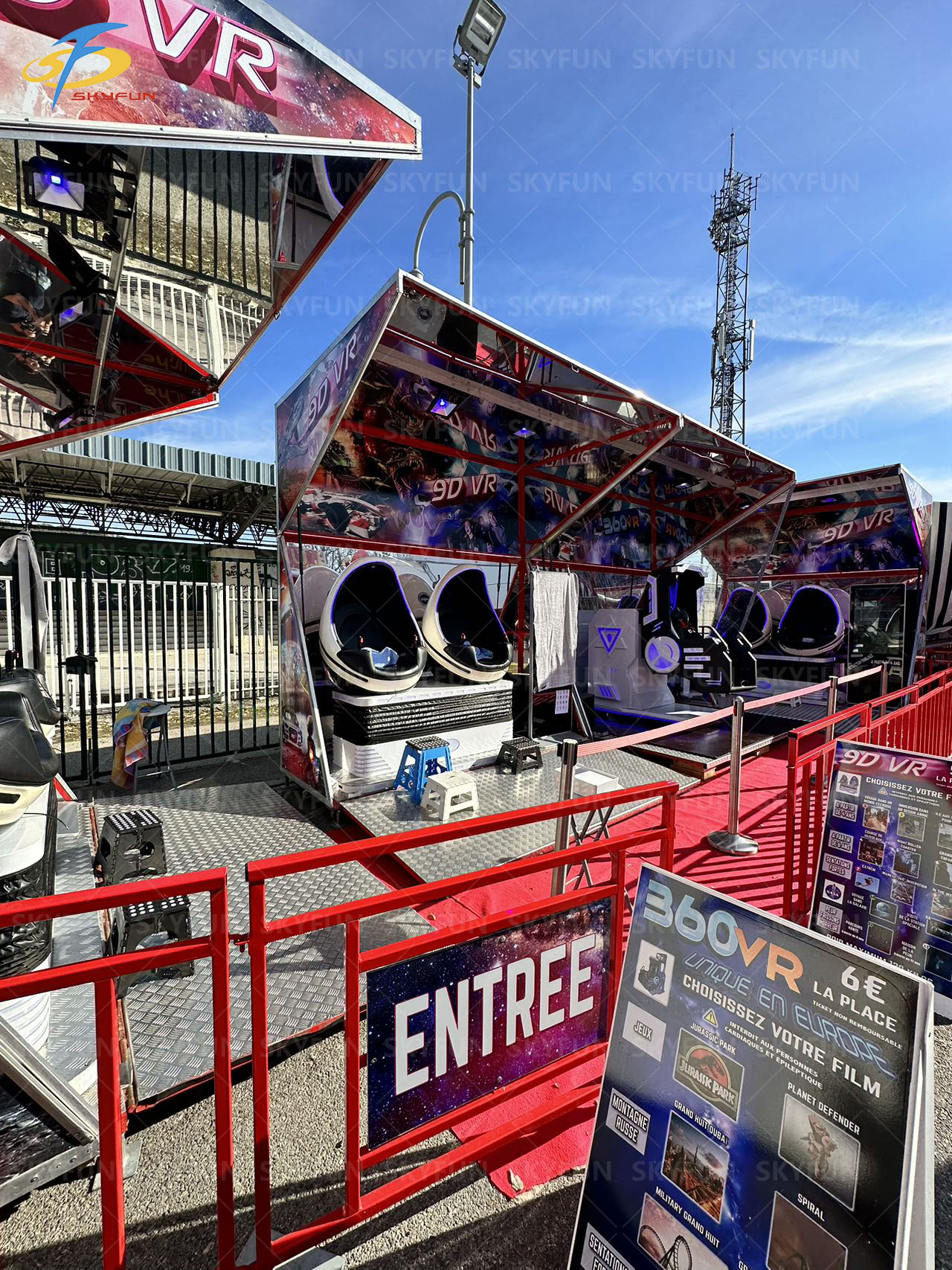 Small VR PARK built in France 2