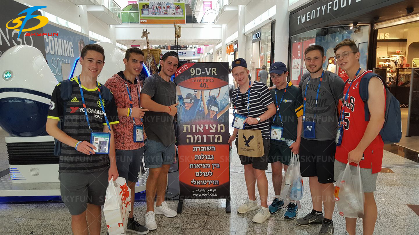 The Israeli client’s VR venue is overcrowded 2